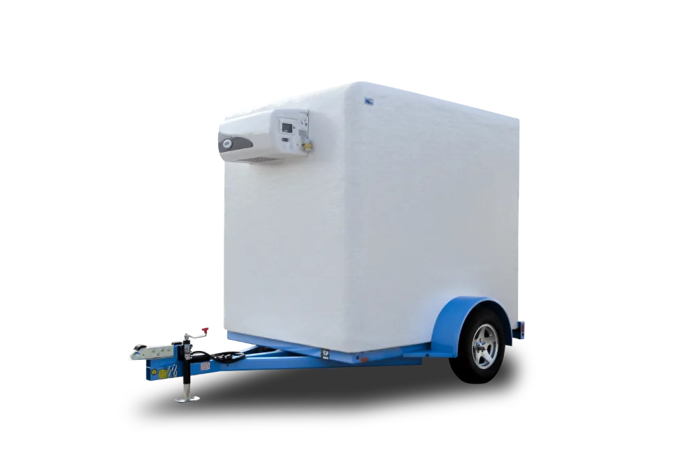 6x8 freezer trailer rental available in Los Angeles