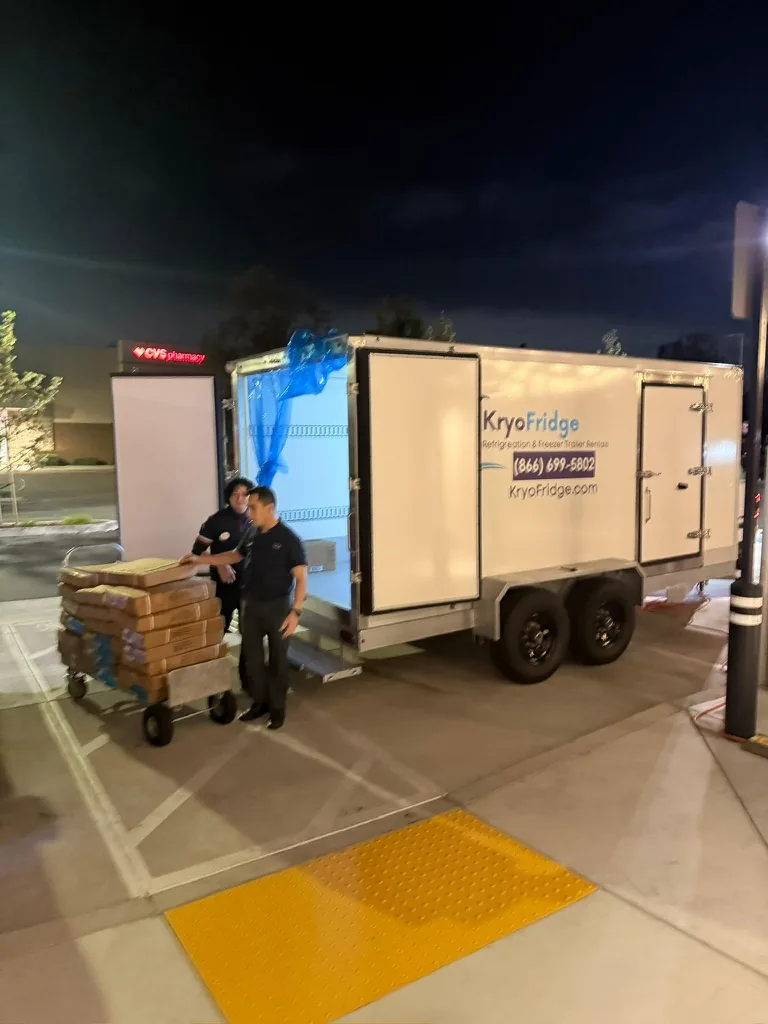 Commercial Event Cold Storage in Hollywood, Los Angeles